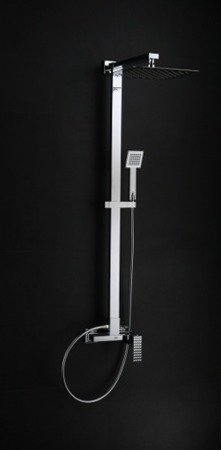 Zestaw kabinowo-prysznicowy natynkowy Art Platino Panama PAN-ZKPN.400C 