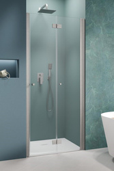 Drzwi składane nikiel Radaway Nes Brushed Nickel DWB 90 Prawe