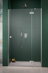 Drzwi prysznicowe nikiel Radaway Essenza Brushed Nickel DWJ 80 prawe