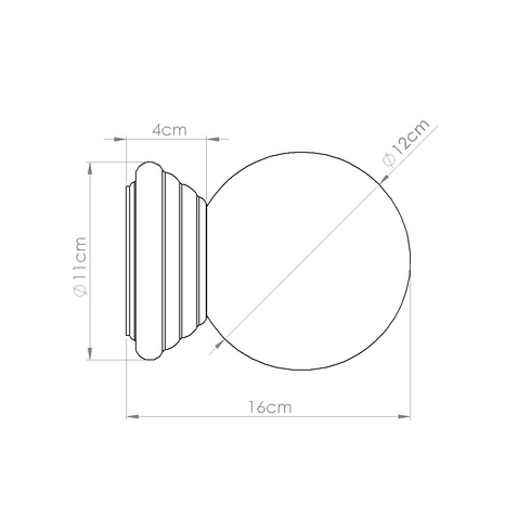 Kinkiet ZORI ultramaryna IP44