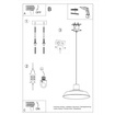 Lampa wisząca AFRA