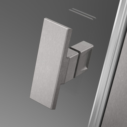 Drzwi szczotkowany nikiel Radaway Nes Brushed Nickel DWJ I 100 Prawe