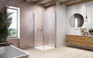 Kabina prysznicowa Radaway EOS KDJ 100x90 137533-01-01R prawa
