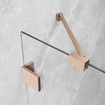Drzwi prysznicowe 80 Radaway Essenza Pro Brushed Copper DWJ lewa