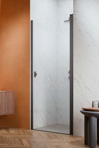 Drzwi szczotkowany gunmetal Radaway Nes Brushed GunMetal DWJ I 70 Prawe