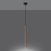 Lampa wisząca PASTELO 1 drewno