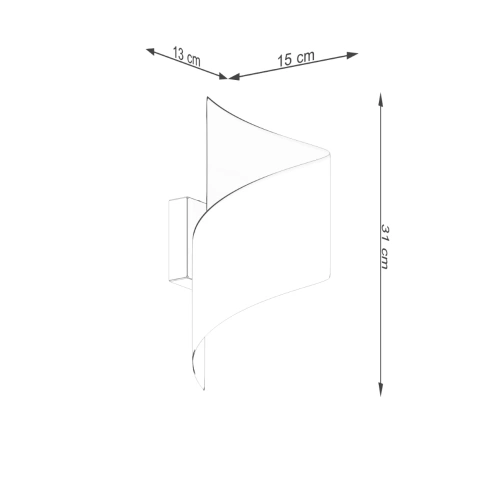 Kinkiet TALASSA biały