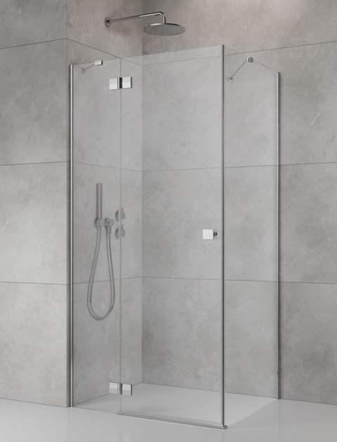 Kabina prysznicowa Radaway Almatea SE KDJ 90x90 lewa chrom