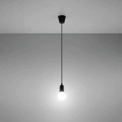 Lampa wisząca DIEGO 1 czarna