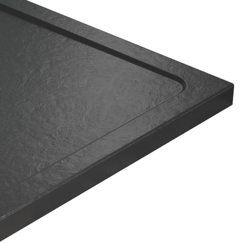 Brodzik 110x80 Radaway Doros D Stone czarny akrylowy SDRD1180-01-54S