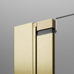 Drzwi prysznicowe Radaway Nes Brushed Gold DWS 130 lewe