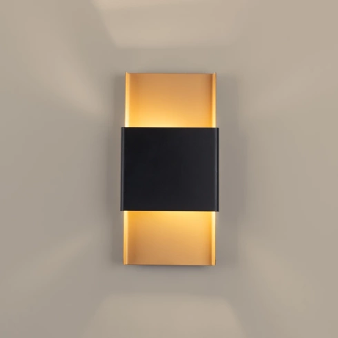 Kinkiet DURLIN złoty/czarny