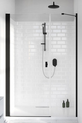 Drzwi prysznicowe Radaway Nes Black DWS 100 lewe czarne