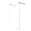 Czarna kabina walk-in 140 Radaway Modo New Black I 388144-54-01