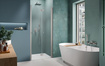 Drzwi składane nikiel Radaway Nes Brushed Nickel DWB 80 Prawe