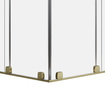 Kabina złoto szczotkowane Radaway Furo SL Brushed Gold KDD 100x90