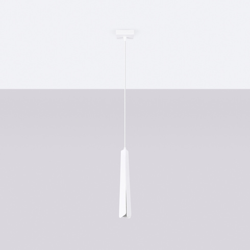 Lampa wisząca PRYSM 1 biała