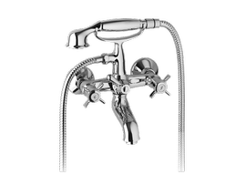 Bateria wannowa z zestawem natryskowym Vedo Victorian 2210V/CH chrom