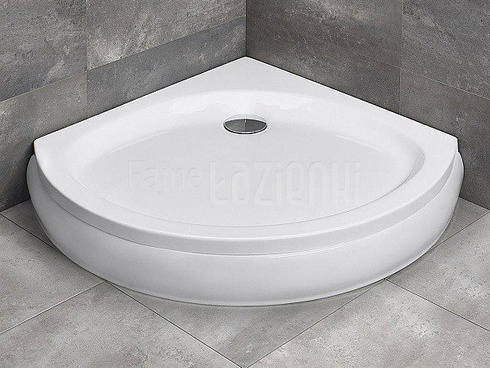 Brodzik półokrągły prysznicowy Radaway Patmos B 90x90 4T99155-03