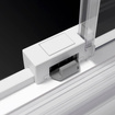 Drzwi prysznicowe 160 Radaway Idea White DWD białe 387126-04-01