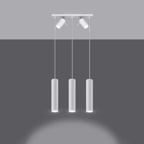 Lampa wisząca RING 3 biały