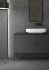 Szafka łazienkowa Oristo Siena OR45-SD2S-120-8 czarny mat