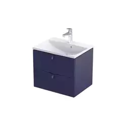 Szafka łazienkowa Oristo Siena OR45-SD2S-60-14 granatowy mat