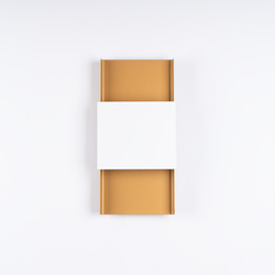 Kinkiet DURLIN złoty/biały