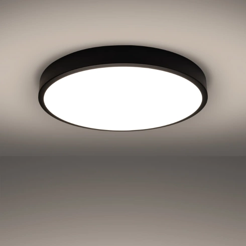 Plafon ONYX 60 czarny LED 3000K