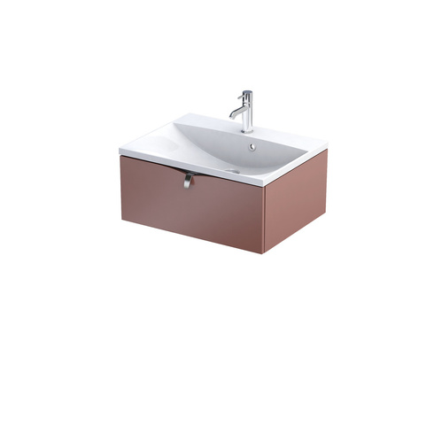 Szafka pod umywalkę blat 60 Oristo Siena OR45-SD1S-60-19 ceglany mat 