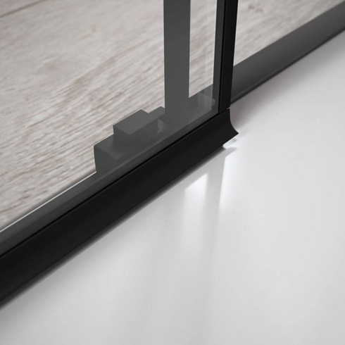 Drzwi prysznicowe 160 Radaway Idea Black DWJ Factory Prawe 387020-54-55R