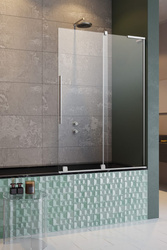 Parawan przesuwny na wannę 120 chrom Radaway Furo SL PND II prawy