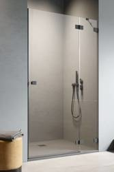 Drzwi prysznicowe 80 czarne Radaway Essenza Pro Black DWJ prawe