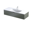 Szafka łazienkowa Oristo Siena OR45-SD1S-120-17 oliwkowy mat
