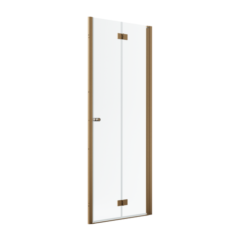 Drzwi miedź szczotkowana Radaway Nes Brushed Copper DWB 90 Prawe