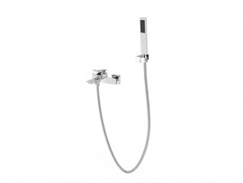 Zestaw wannowy Besco Aspira chrom BW-AS-CH