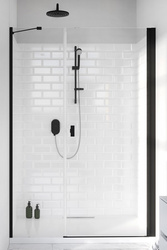 Drzwi prysznicowe Radaway Nes Black DWS 110 prawe czarne
