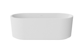 Wanna wolnostojąca Besco Giuliana 150 + maskownica syfonu z przelewem złota   #WAS-150-GLZ