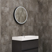 Lustro wysuwane Miior Moon 80 Black z oświetleniem LED 302801