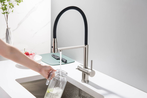 Bateria kuchenna Blue Water TUSAR kolor STALI