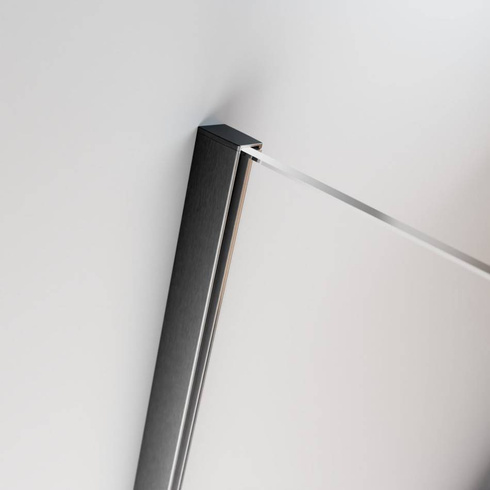Drzwi prysznicowe 110 Radaway Furo Brushed GunMetal DWJ lewe