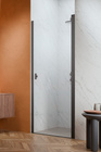 Drzwi szczotkowany gunmetal Radaway Nes Brushed GunMetal DWJ I 90 Prawe