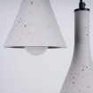 Lampa wisząca REA 3P beton