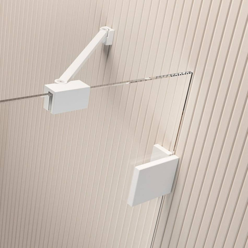 Kabina walk-in biała 85 Radaway Essenza Pro White 10103085-04-01