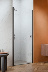 Drzwi szczotkowany gunmetal Radaway Nes Brushed GunMetal DWJ I 100 Lewe