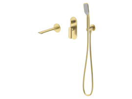 Zestaw wannowy podtynkowy III Vedo Aletta Spazzo VBA5243/SZ szczotkowane złoto