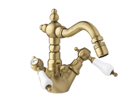 Bateria bidetowa Vedo Etros 2162/BR brąz antyczny