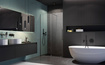Drzwi prysznicowe 130 Radaway Furo Brushed GunMetal DWJ lewe