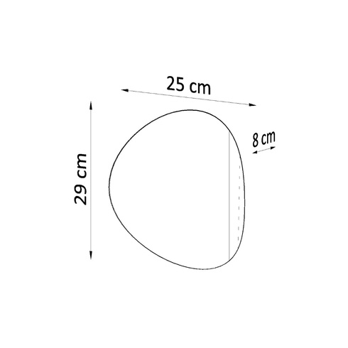 Kinkiet SENSES biały
