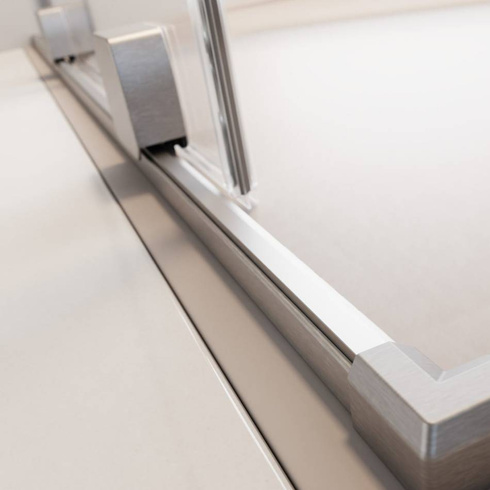 Kabina prysznicowa 80x80 nikiel Radaway Furo Brushed Nickel KDD